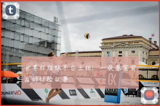 世界杯赌球平台出租：一夜暴富背后的惊险故事