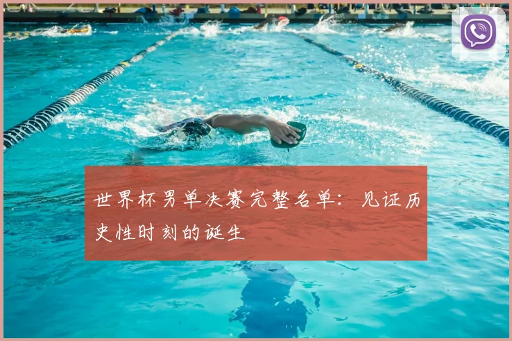 世界杯男单决赛完整名单：见证历史性时刻的诞生